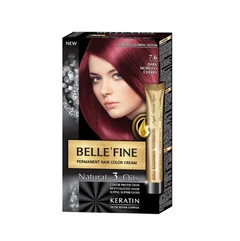 Крем-боя за коса Belle`Fine № 7.6 - вишнево-червен